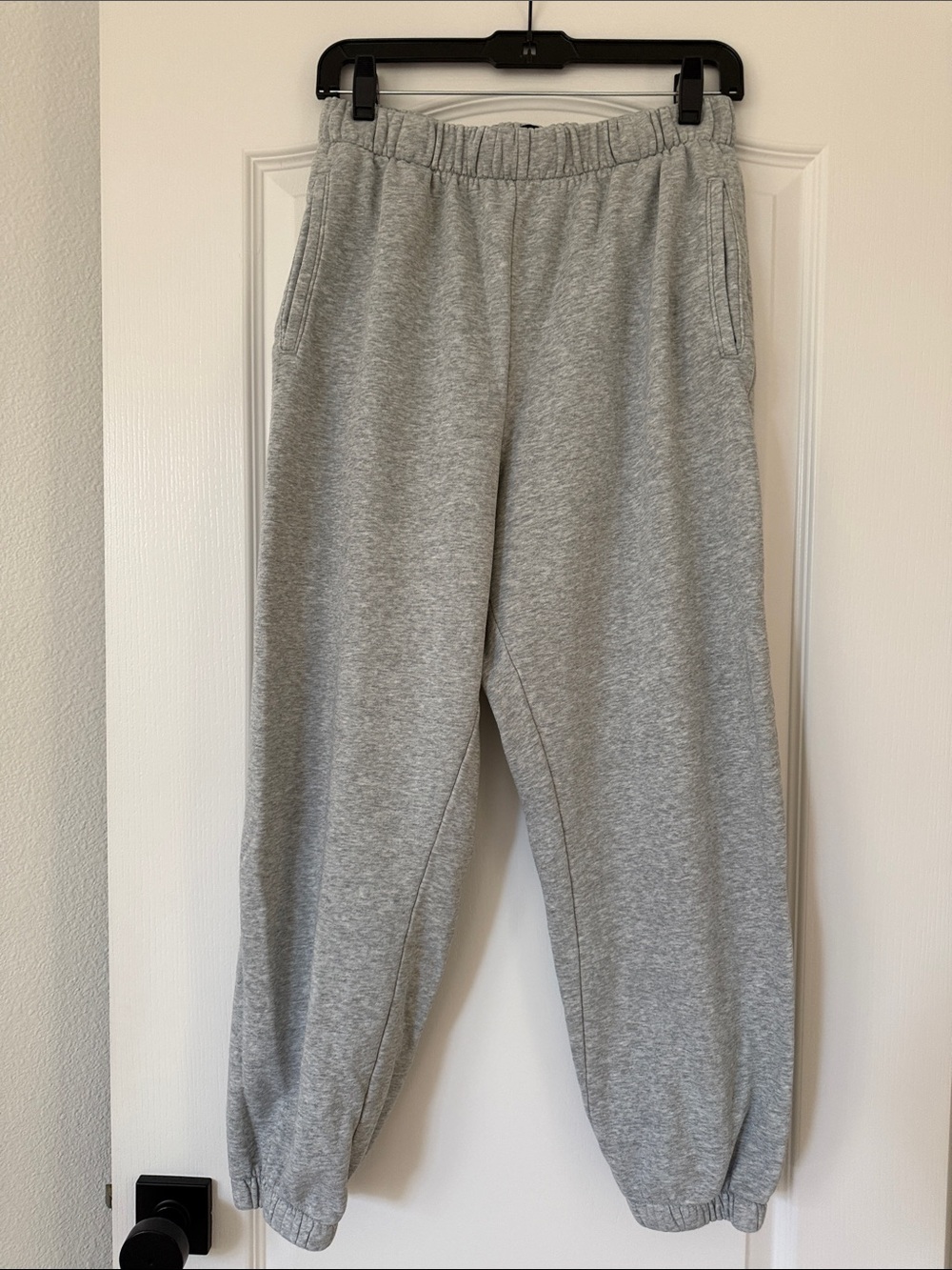 GAP Light Gray Fleece Jogger Pants